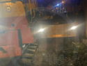 Автобус с пассажирами врезался в товарный поезд в Сочи