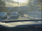 Сочинский таксист сбил человека на пешеходном переходе