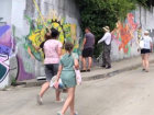Единственную в Сочи легальную стену для граффити закрасили