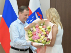 Новый мэр Сочи Андрей Прошунин встретился с теннисисткой Еленой Весниной