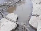 На сочинской улице образовалась канализационная река