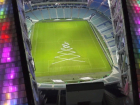 Необычная елка из футбольных мячей появилась на главном стадионе в Сочи