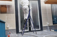 Покраска пластиковых окон и реставрация алюминиевых конструкций - 