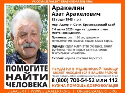 Две недели назад в Сочи пропал 82-летний Азат Аракелян
