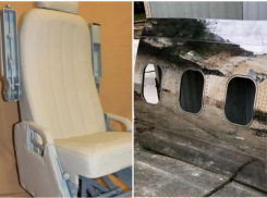 Кресло пилота за 70 тысяч и фрагменты самолета за 120 тысяч продают в Сочи