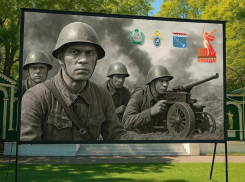  Жителей Сочи напугал плакат нейросетей в парке «Ривьера» ко Дню Победы