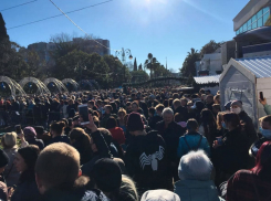 Несанкционированный митинг прошел в Сочи