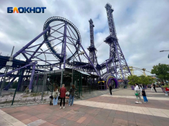 Посетители Сочи Парка застряли на экстремальном аттракционе