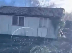 Оползень снес еще один жилой дом в Сочи