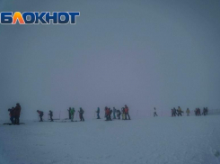 Сочинские горнолыжные курорты засыпало снегом