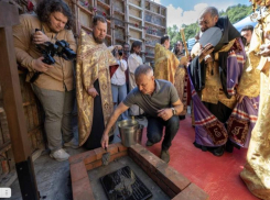 В горах Сочи началось строительство храма Рождества Христова