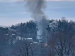  Частный дом с постройками сгорел в СНТ «Турист» Сочи