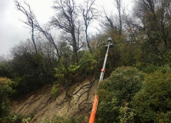 Ликвидированы последствия оползня
