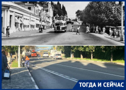 Тогда и сейчас: Курортный проспект – первое место в Сочи, где применили асфальтирование