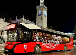Новогодние «Автобусы Желаний» запустили в Сочи