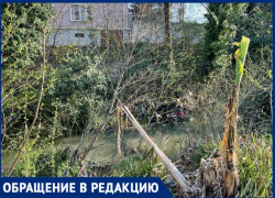 «Надоел этот помойный островок»: неизвестные регулярно загрязняют берег сочинской реки