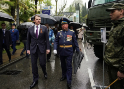 В Сочи прошла выставка военной техники