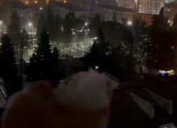 Град обрушился на Сочи