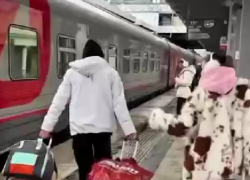  Караоке, покерная и бар: веселая компания выкупила выгон поезда «Москва-Сочи»