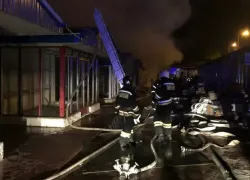 В Сочи потушили крупный пожар 