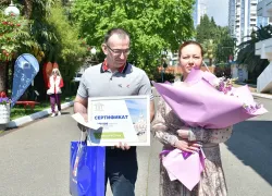 Двухмиллионного туриста 2024 года встретили в Сочи