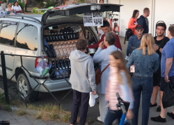 Абхазцы оккупировали центр Адлера продажей самогона