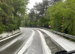 Майский снег в Сочи 