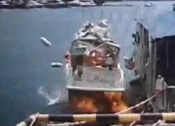 Прогулочный катер взорвался в порту Сочи