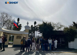 В Сочи очереди выстроились к цветущим магнолиям