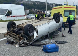 Три человека пострадали из-за пьяного водителя на трассе Джубга — Сочи