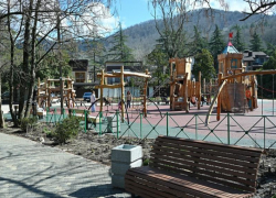 Новый сквер за 52 миллиона открылся в Сочи