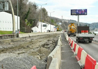 Стало известно, когда закончится масштабный ремонт на участке федеральной трассы в Сочи