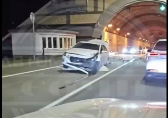 На трассе Адлер — Красная Поляна сбили корову