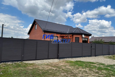 Производство заборов-жалюзи. Компания «Гибмастер» - 