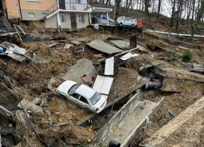 Шесть жителей Сочи потеряли жилье из-за оползня около ЖК «Южное море»