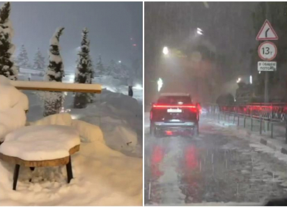 Ливни, град, снегопад: непогода накрыла все районы Сочи