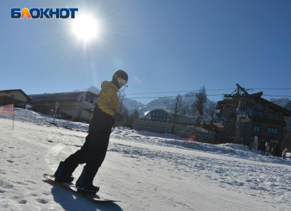 15 тысяч рублей стоит ролик со спуском с гор в Сочи