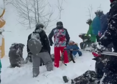 10-летнюю девочку накрыло лавиной в горах Сочи