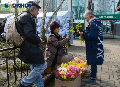 Цены на тюльпаны взлетели в три раза в преддверии 8 Марта в Сочи