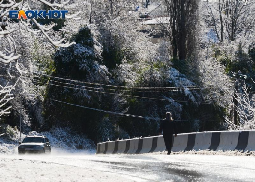 Самый холодный Новый год: россиянка рассказала об обстановке в Сочи