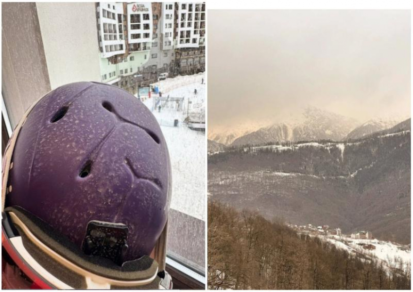 Пыль с Сахары добралась до Сочи