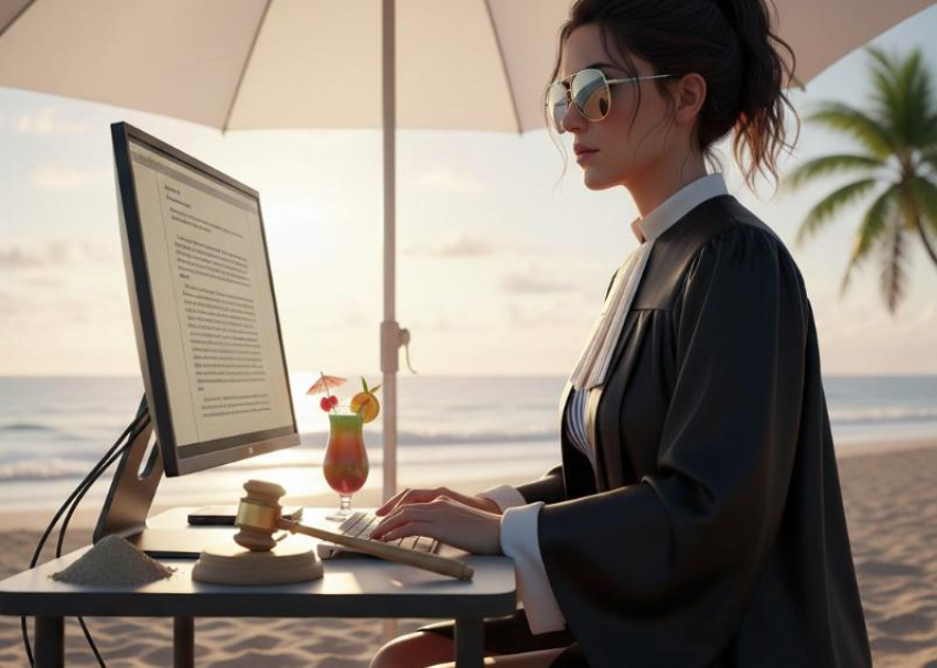 Судья из Тамбова выносила решения, находясь на отдыхе в Сочи