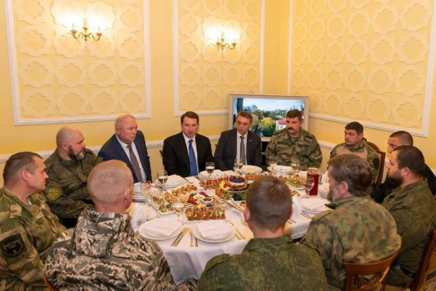 Алексей Копайгородский встретился с участниками военной спецоперации на Украине