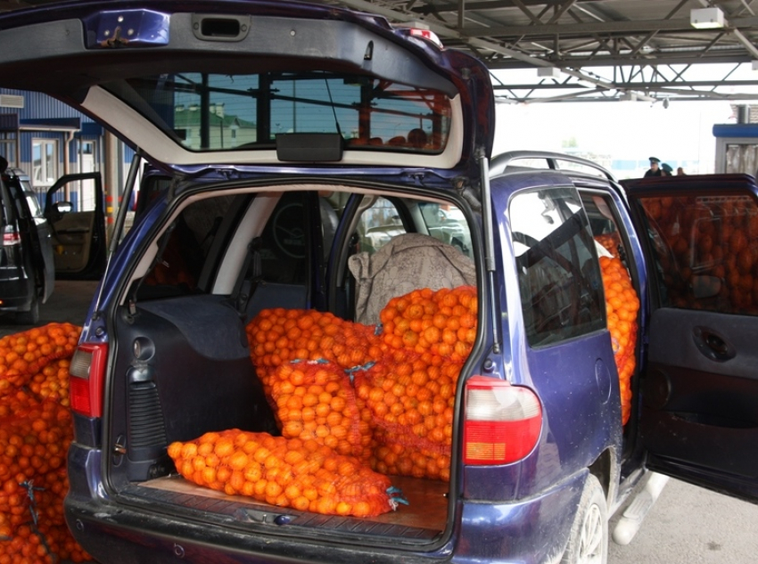  Тонну мандаринов пытались ввезти незаконно из Абхазии через Сочинскую таможню