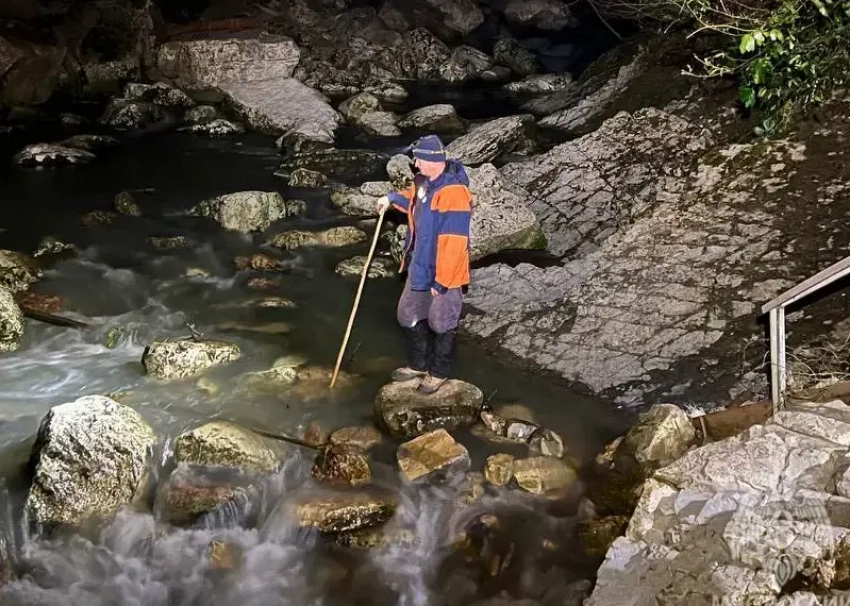 Три туриста попали в ловушку в Агурском ущелье Сочи