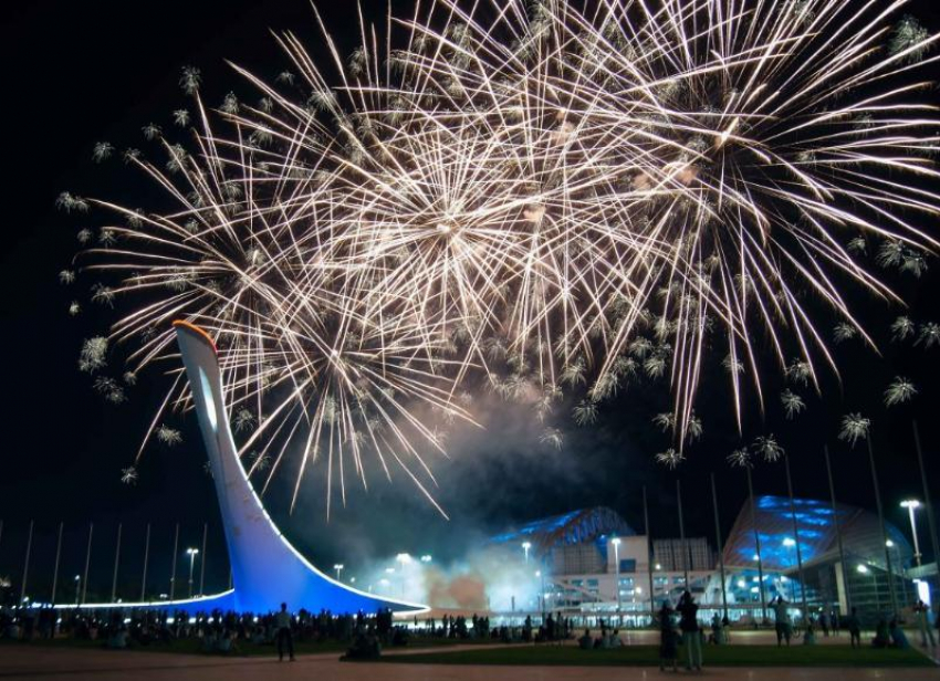 В Олимпийском парке небо покроется огнями