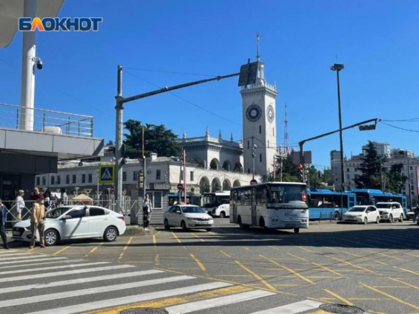 В центре Сочи уберут пешеходный переход