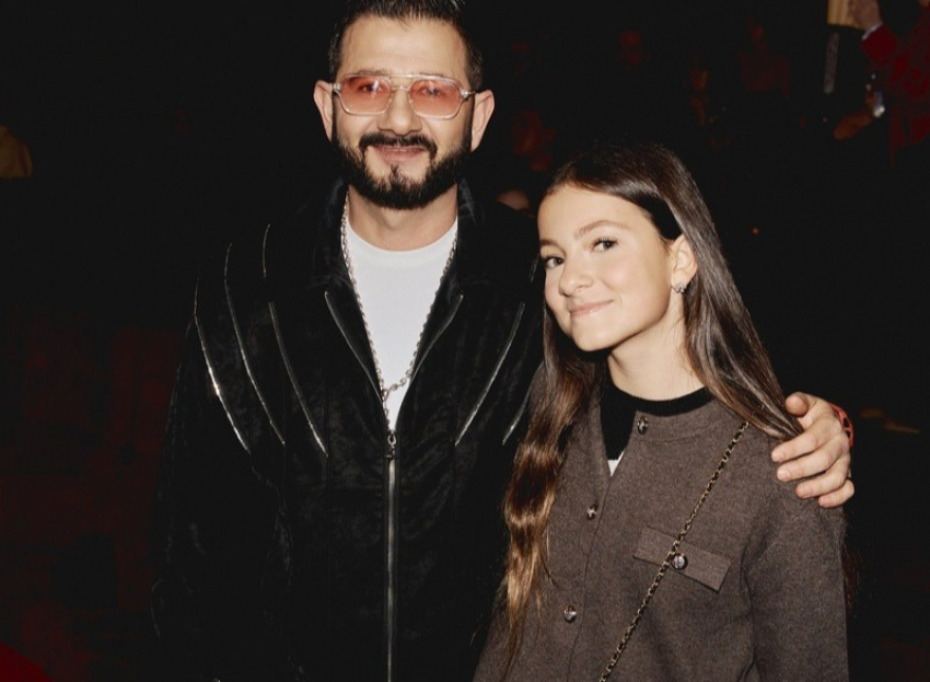 Михаил Галустян вывел в свет 13-летную дочь от бывшей жены