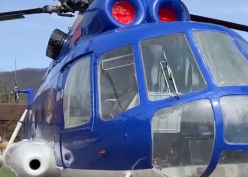 Единственная в России баня в вертолете появилась в Сочи