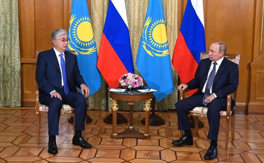 В Сочи прошла встреча Путина и президента Казахстана Токаева
